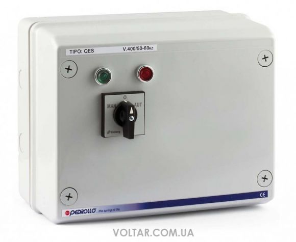 Пульт управления QES 200 для трёхфазных фекальных насосов Pedrollo в Красноярске 