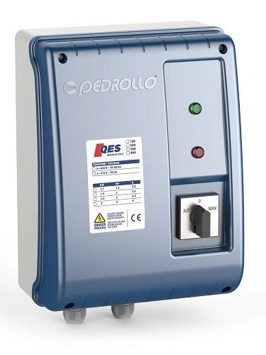 Пульт управления  QES 150 для трёхфазных фекальных насосов Pedrollo в Красноярске 