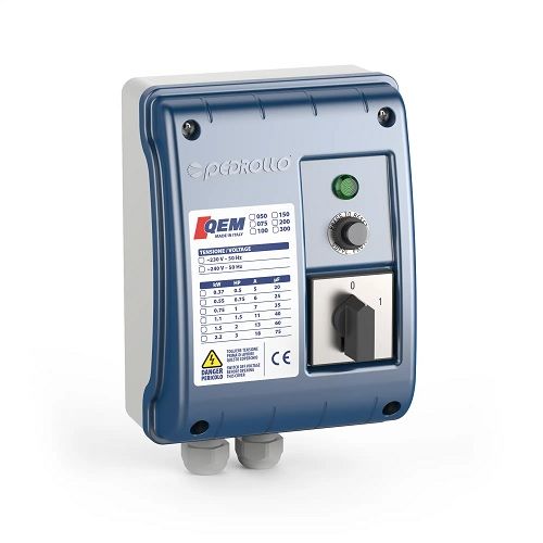Пульт управления QEM/3-150 для однофазных 3" двигателей Pedrollo в Красноярске 
